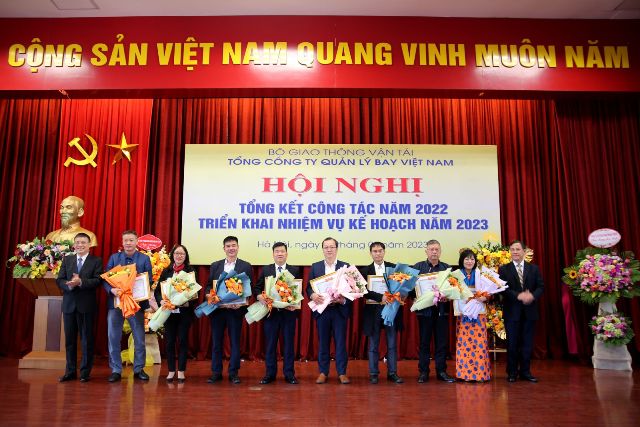 Tổng công ty Quản lý bay Việt Nam tổ chức Hội nghị Tổng kết công tác năm 2022 và triển khai nhiệm vụ kế hoạch năm 2023